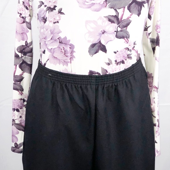 Karen Scott Black Comfort Waist Pull On Pants Sz1X - Picture 4 of 11